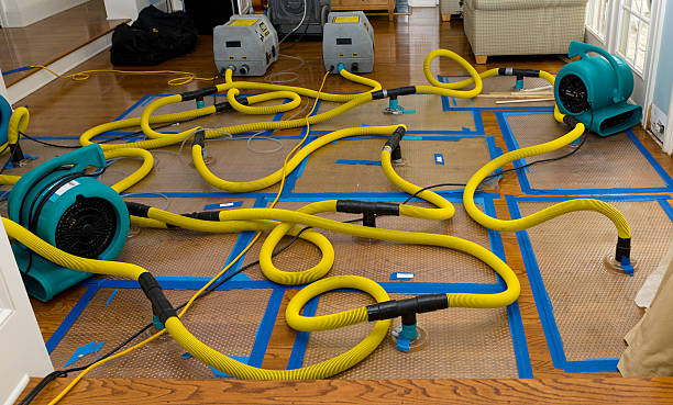 Professional Water Extraction technician working in Moorestown, NJ